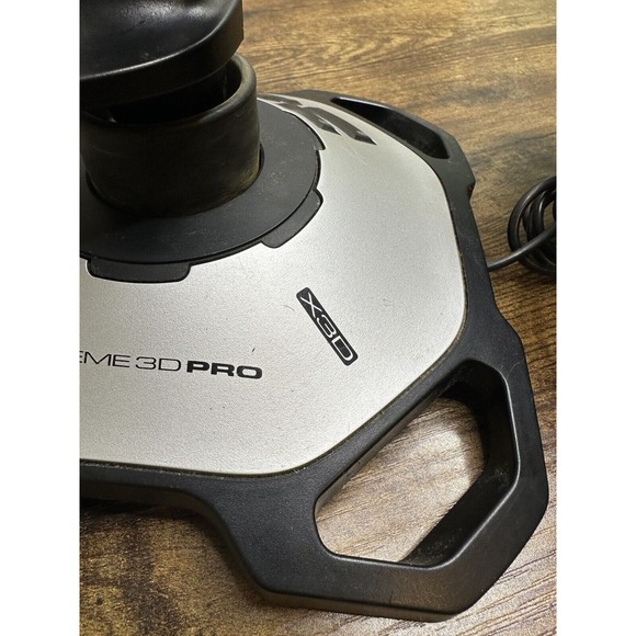 Logitech Extreme 3D Pro USB Joystick J-UF17 X3D Flight Sim Joy-Stick - Picture 4 of 4